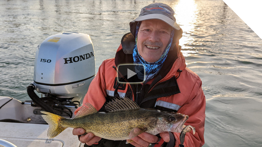 Discover how this slow presentation hooks Walleye in cold water!