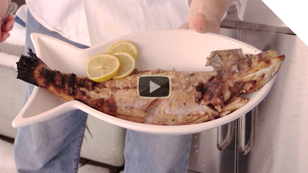 Simple grilled trout on the BBQ - Easy Recipe