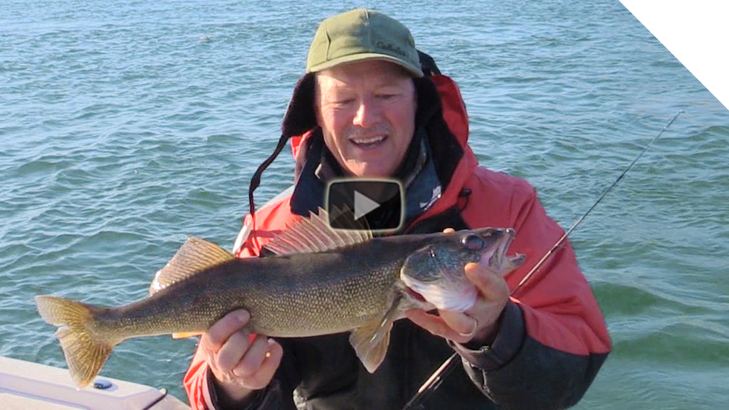 Jigging for Walleye with Low-Profile Baits