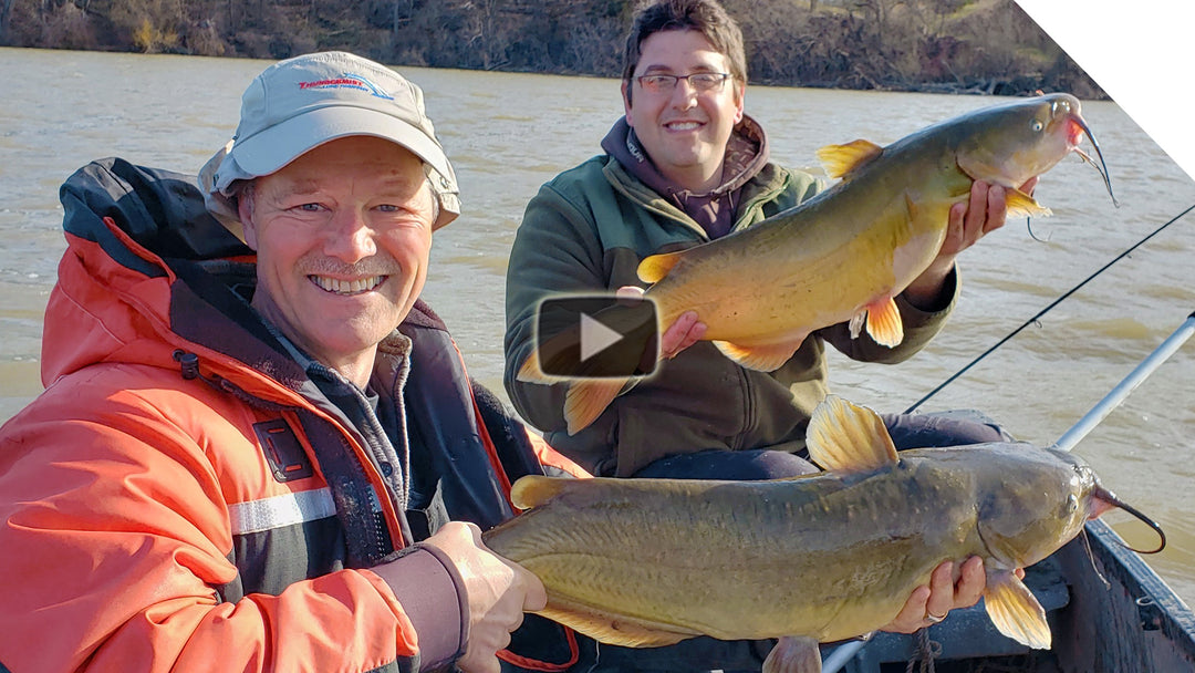 Channel Catfish on the slide  | Catching Channel Catfish with sliding sinkers
