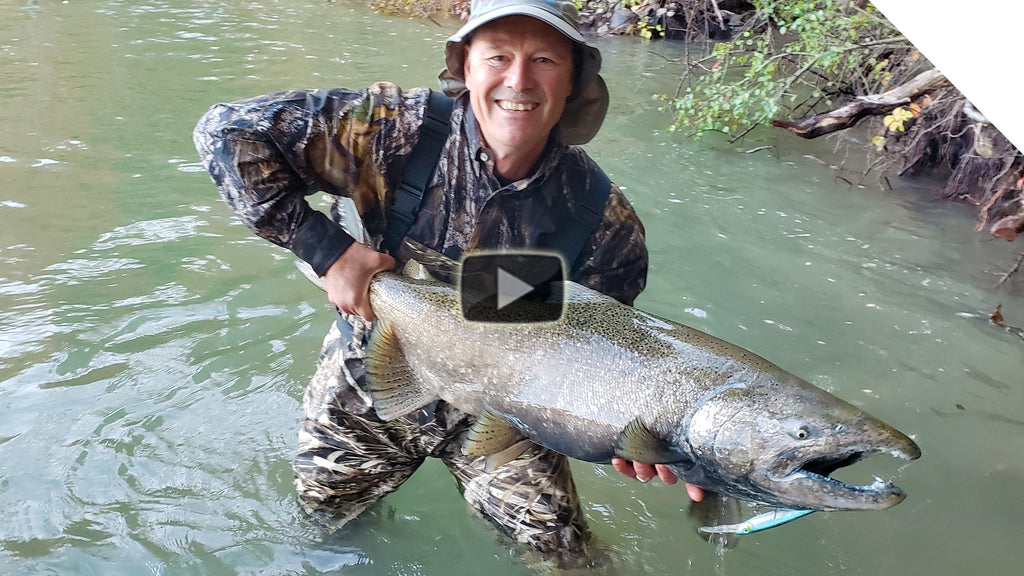 Huge Salmon in Tough Conditions