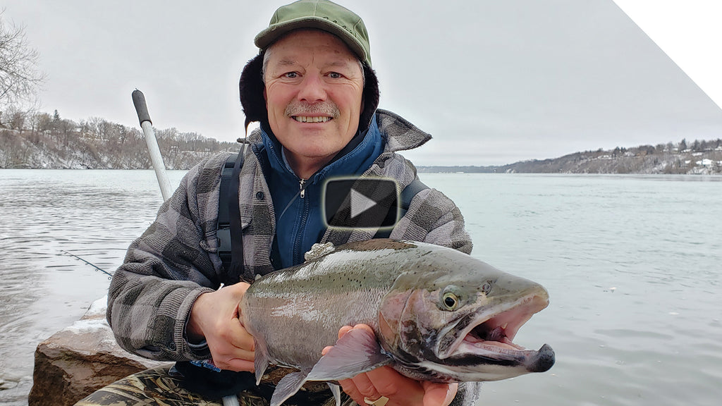 Steelhead Fishing from Shore in the Niagara River – Thundermist