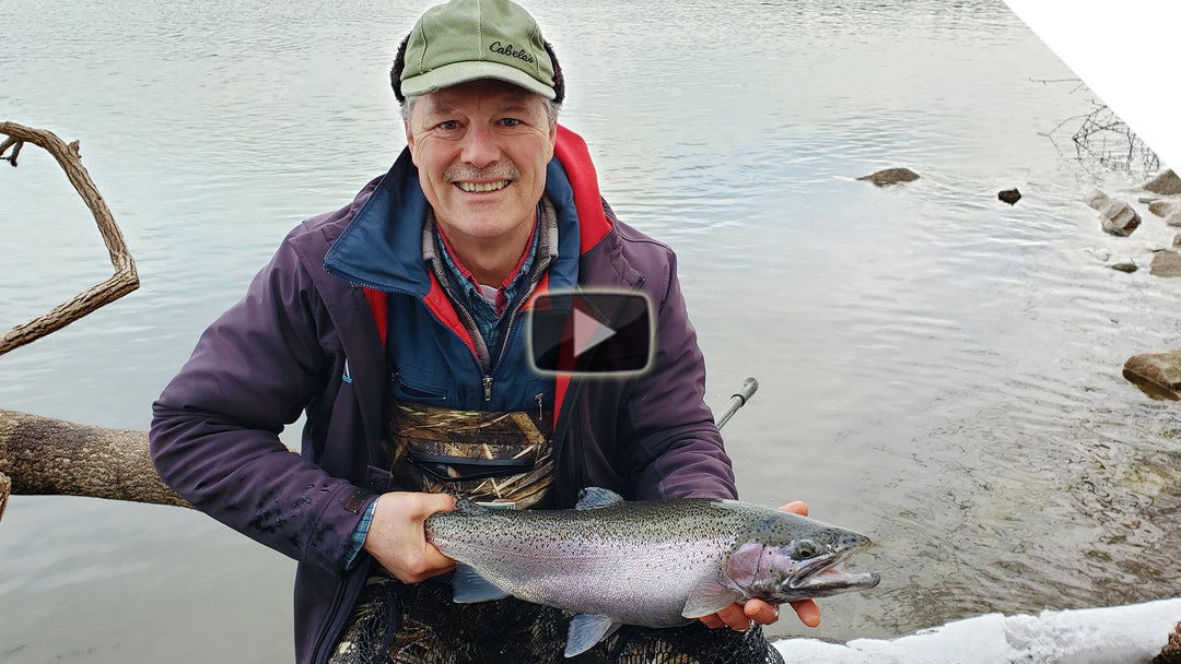 Using an Unconventional Yarn & Bead Combo for Steelhead - Niagara River Fishing