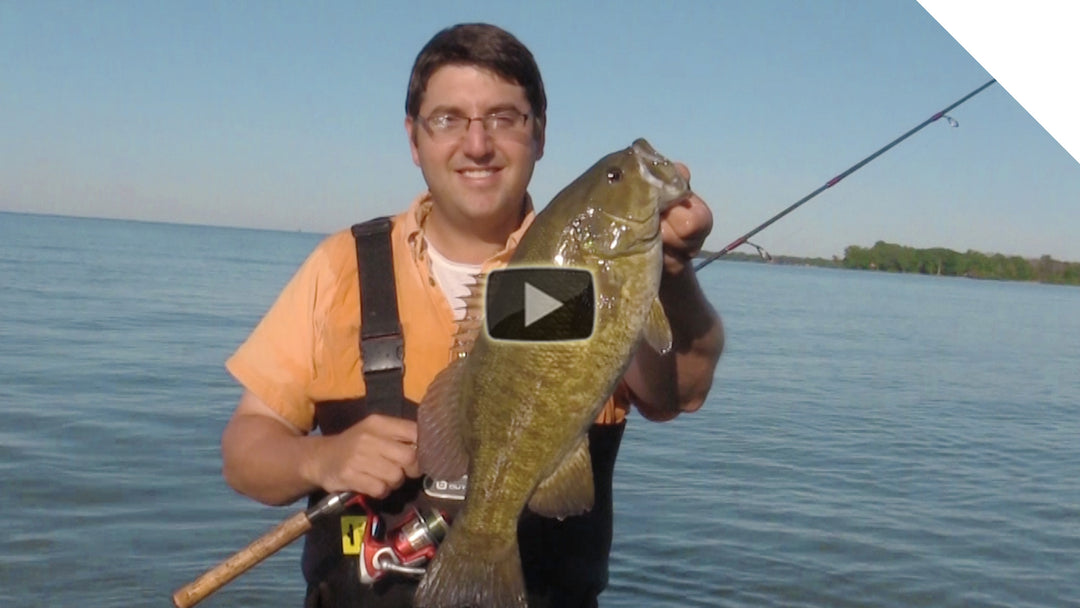 Boatless, Top Water, Smallmouth Bass Fishing