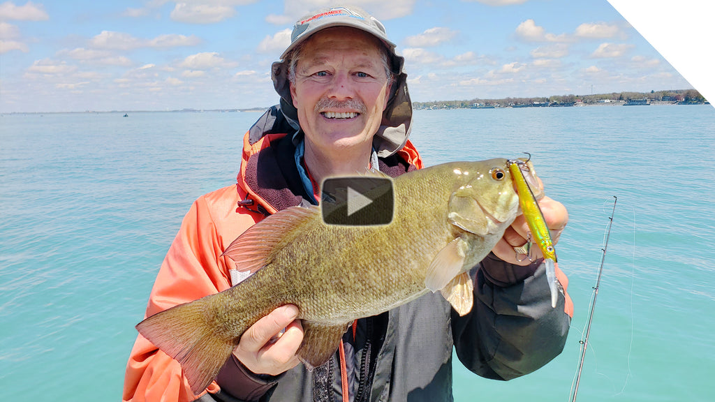 Trolling for smallmouth bass