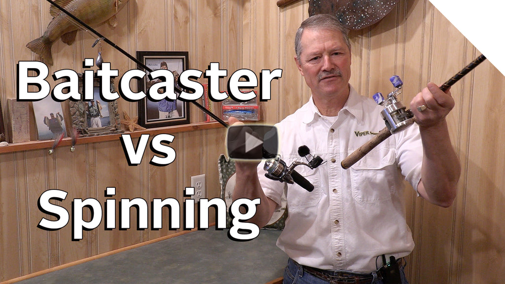 Baitcaster vs Spinning Reels - Fishing Rod and Reel Basics