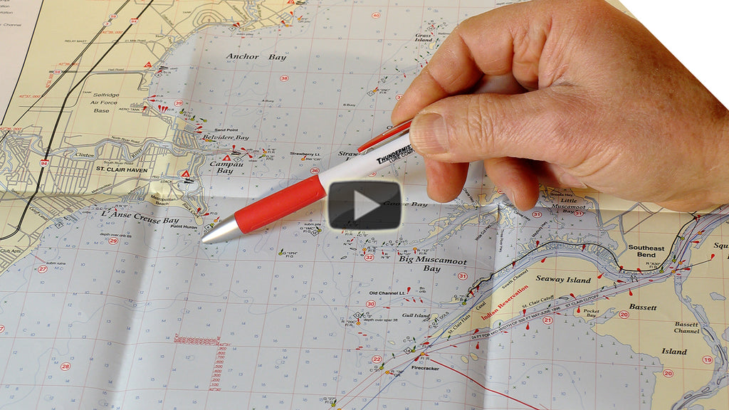 How to find fish hot-spots using a map