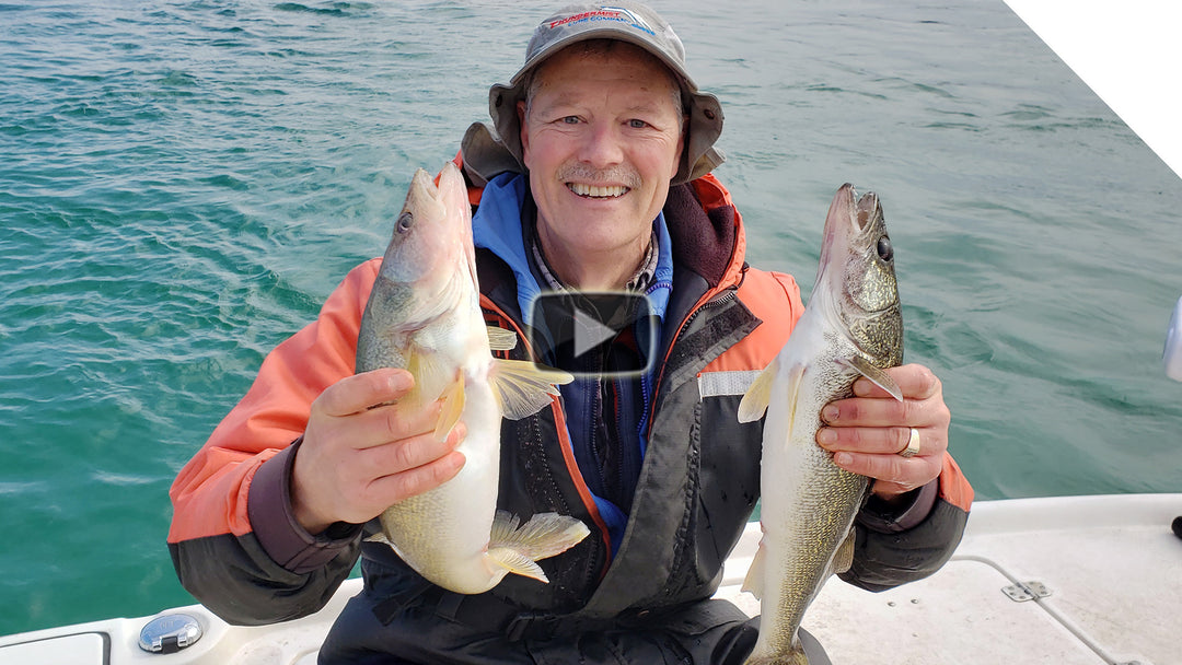 Early Season Walleye with Jigging Tips and Techniques