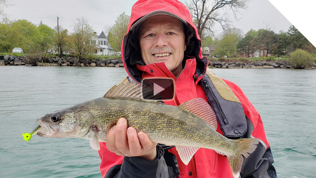 Walleye on the Jig