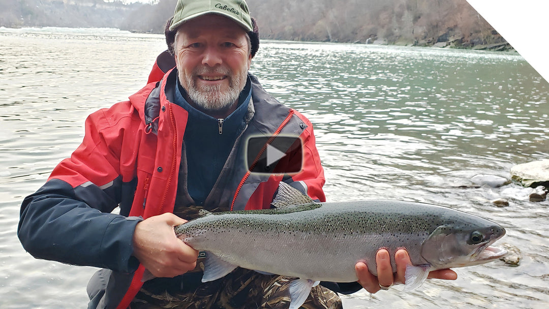 Shoreline Steelhead  - fishing from shore