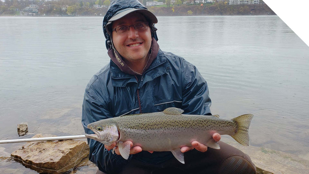 Bottom Bounce Steelhead with Roe - Shore Fishing