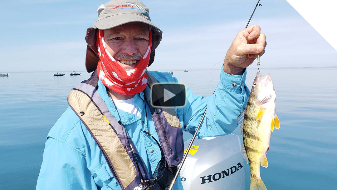 Jigging up Jumbo Perch!