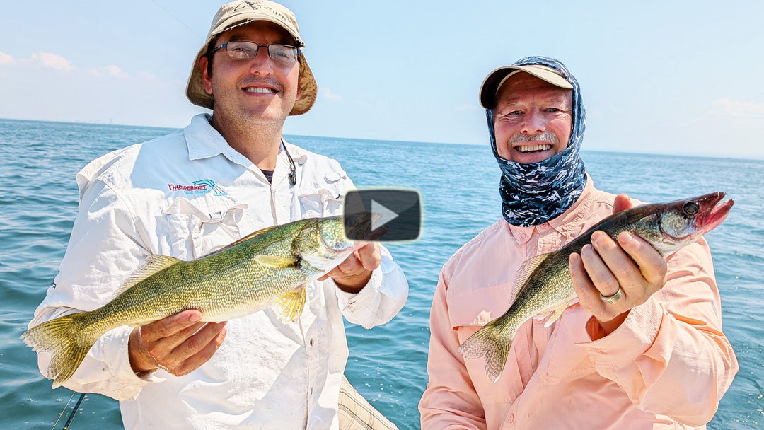 Using Artificial Baits for Walleye while trolling