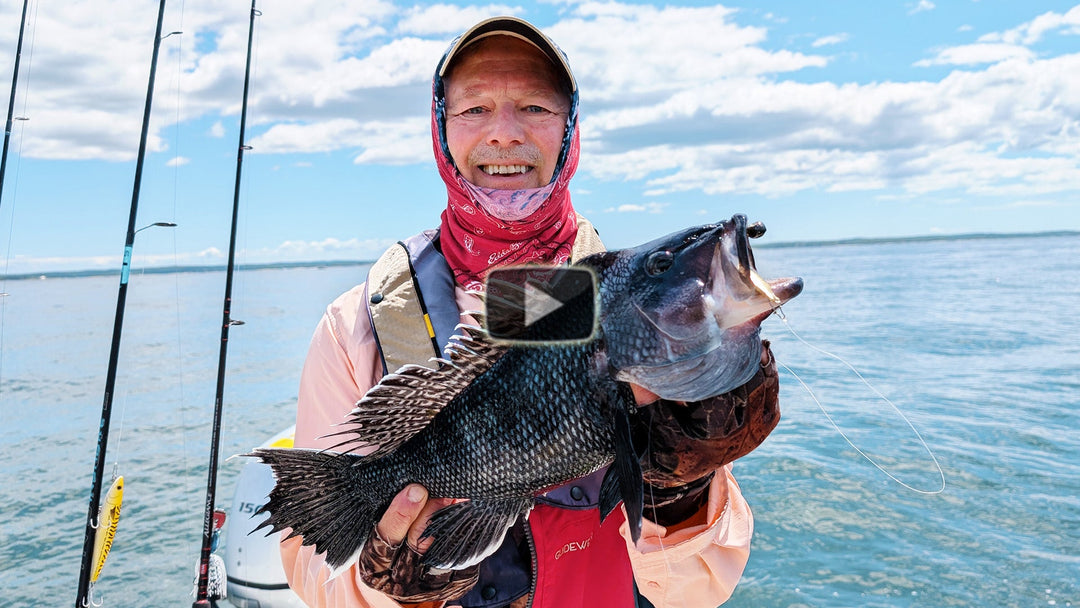 Salt water fishing using 3 different lures