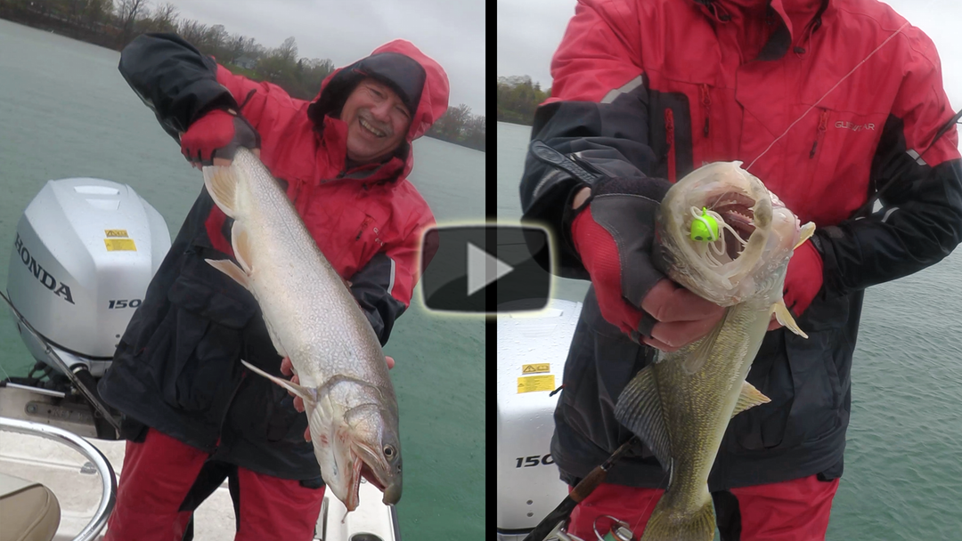 New Grubinator bass bait for walleye and trout