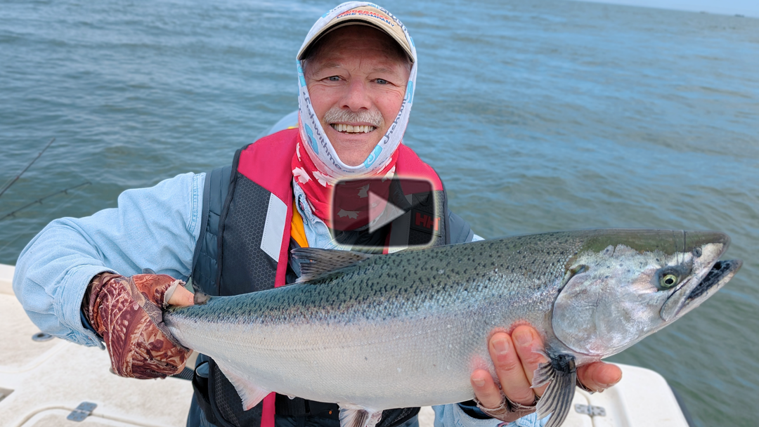 Salmon trolling and Chartreuse - what a combo