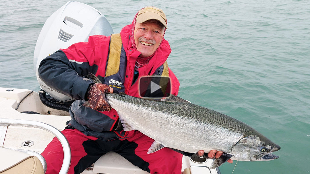 Trolling for shallow water salmon
