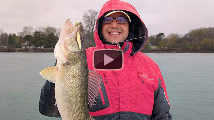 Finesse fishing for Walleye - Flexi Jig and Skoolie Minnow combo