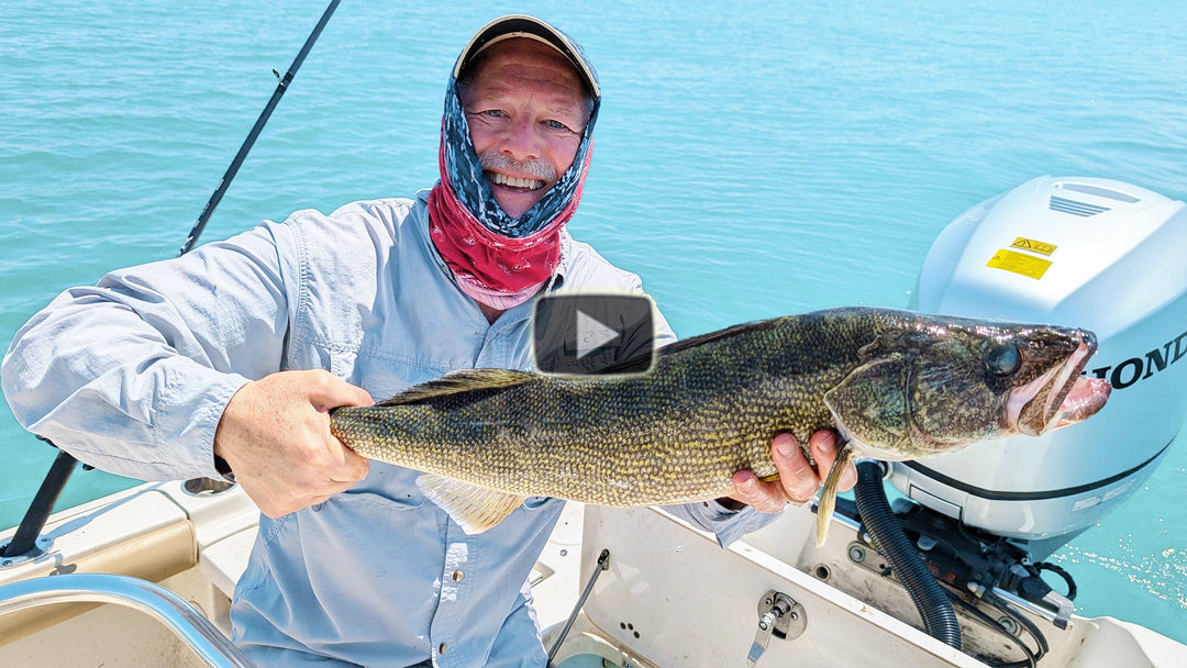 Bottom or Suspended Walleye? (Trolling for Walleye)