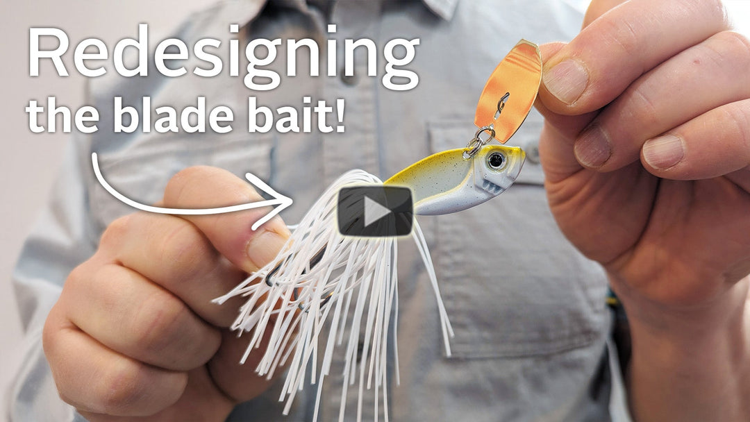 Redesigning the blade bait! Introducing the Scuttletail!