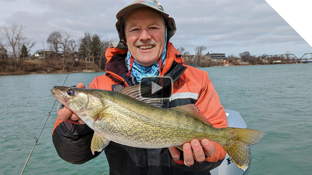 How to Catch Walleye in the Niagara River: Using Flexi Jigs