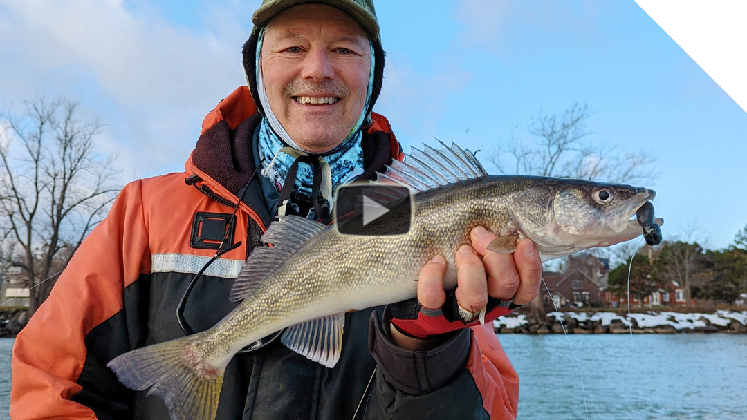 Murky water walleye - flexi jig Skoolie combo