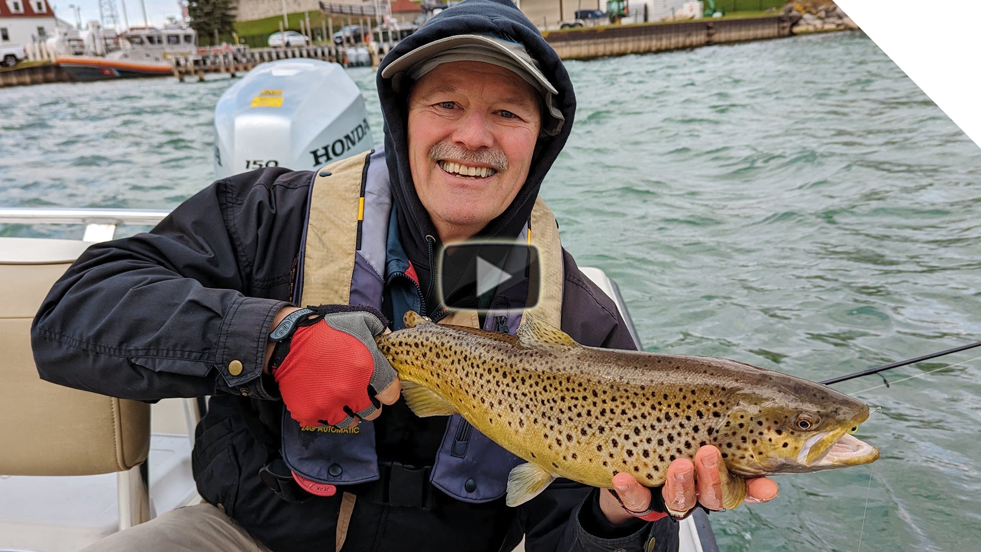 How to bottom bounce for brown trout
