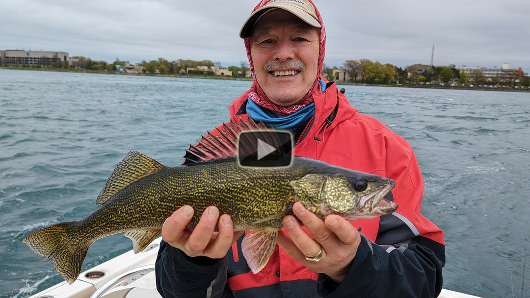 Big Walleye - jigging for walleye