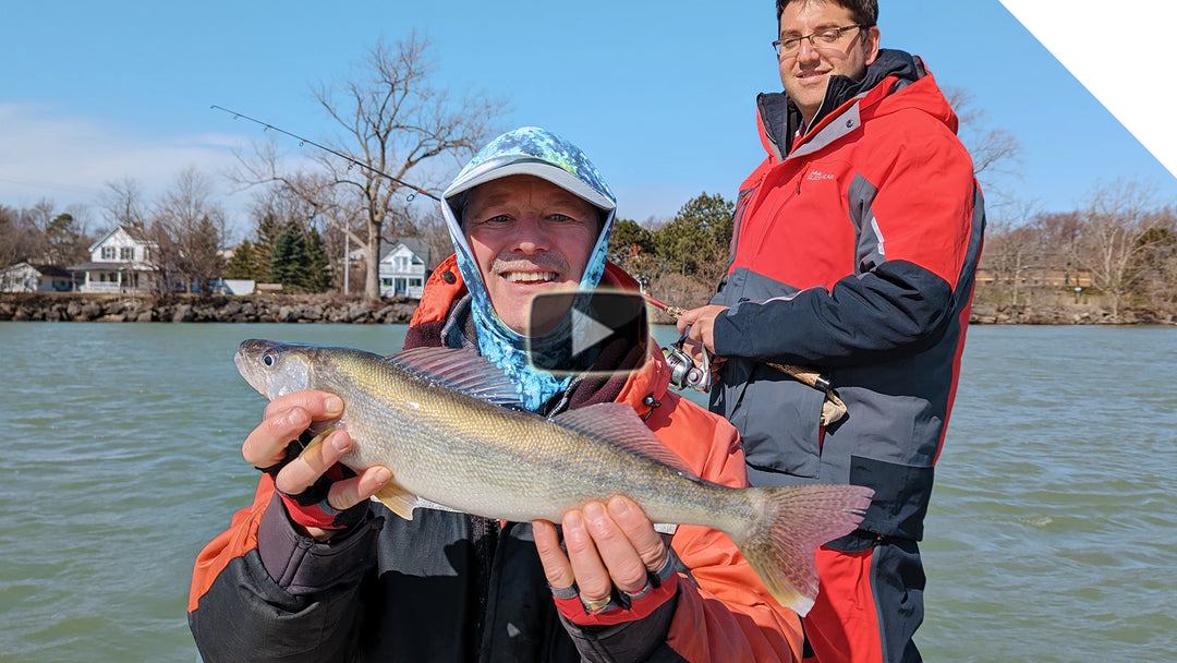 Washed out Walleye plus a nice bonus fish!