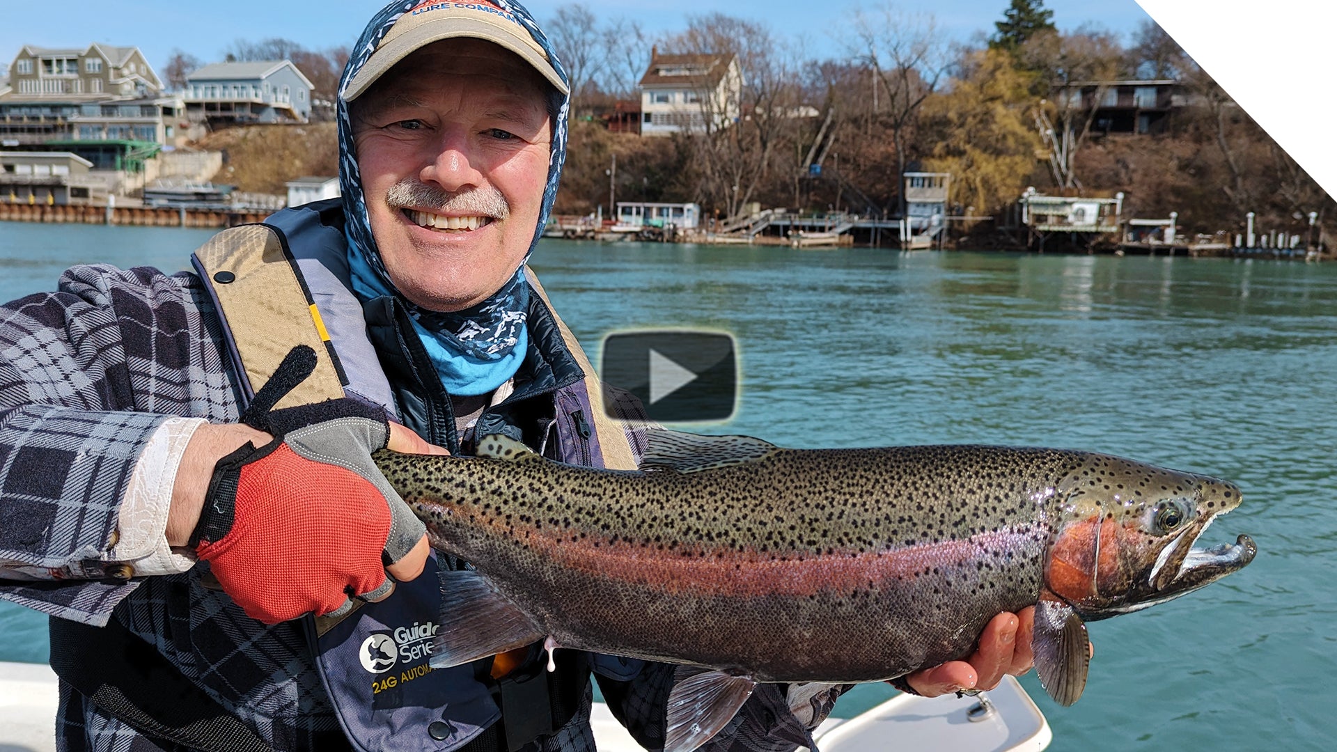 How to catch steelhead trout in a river