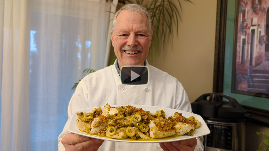 Cooking Walleye, Italian style - healthy and delicious!