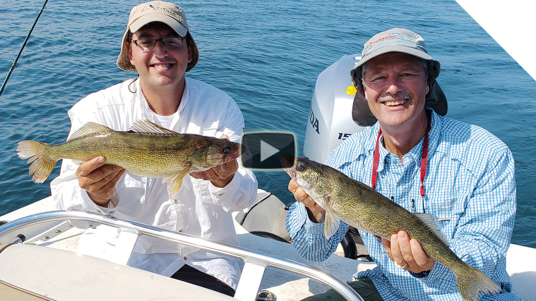 Trolling for Walleye - bottom bounce formula