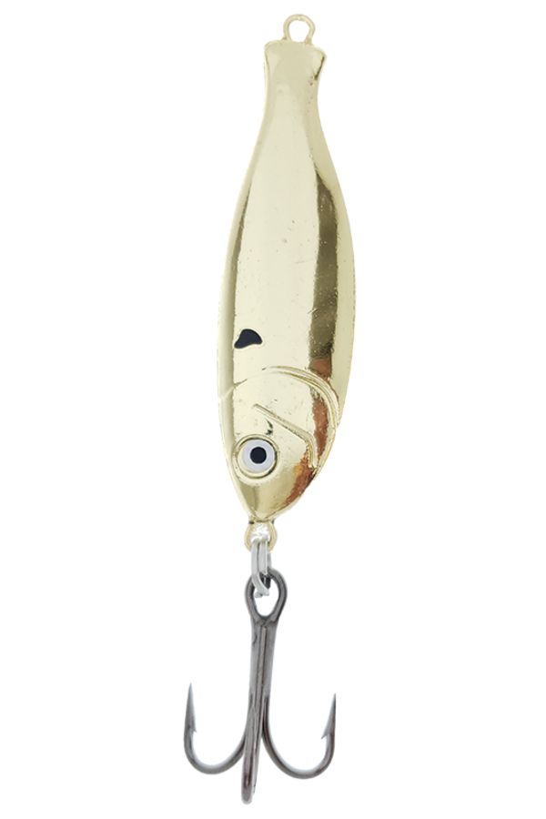Thundermist Lures Stingnose Minnow Jig - Genuine Chrome Finish, Assorted Hook Sizes & Colors, For Freshwater Panfish