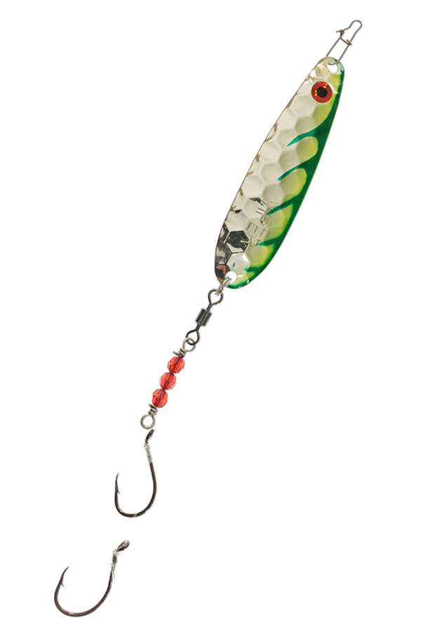 SP Viper Spoon SP1 / Beaded / Green Mackerel