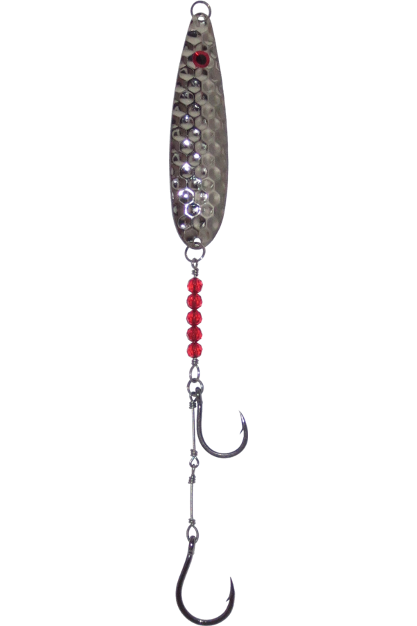 ebay can i ship fishing lures internationally SS Viper Spoon SS40 / Beaded / Silver