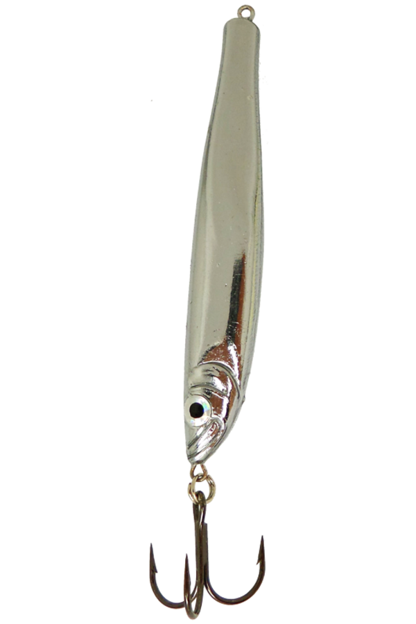 STINGNOSE Minnow and Smelt Jigging Spoons 1/2oz (Minnow) / Silver STINGNOSE Minnow and Smelt Jigging Spoons 1/2oz (Minnow) / Silver