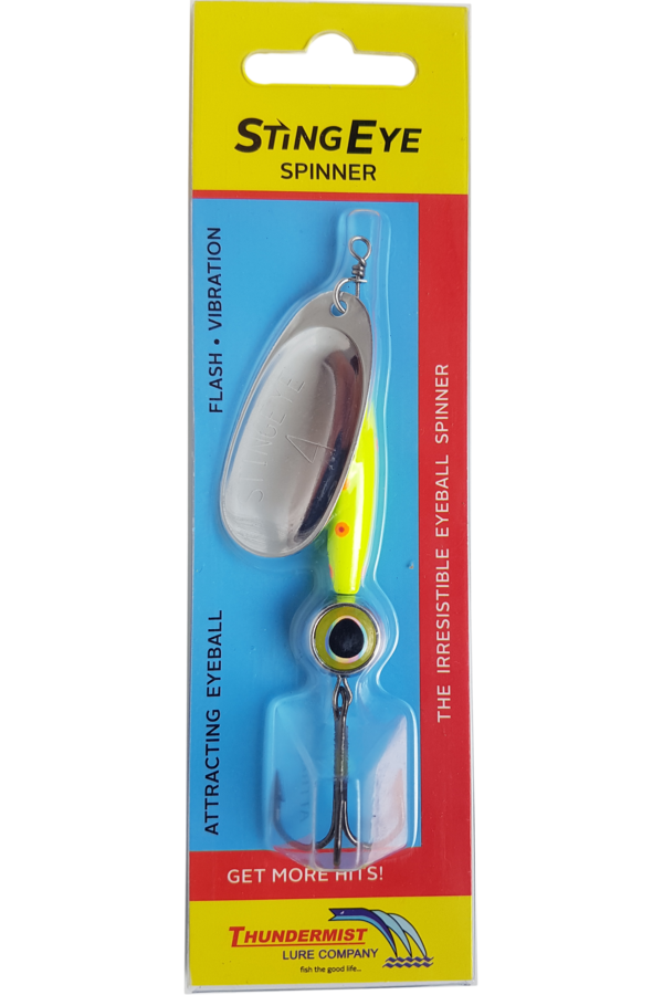 eye fishing lures Kalin's Google Tungsten Search Bait, 1 Oz, Glow Izzie Its sardine Lighthouse Lures Big Eye Spoon