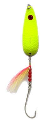Python Darter Buck Tail Model Casting Spoon, Gold, 1-Ounce, Spoons