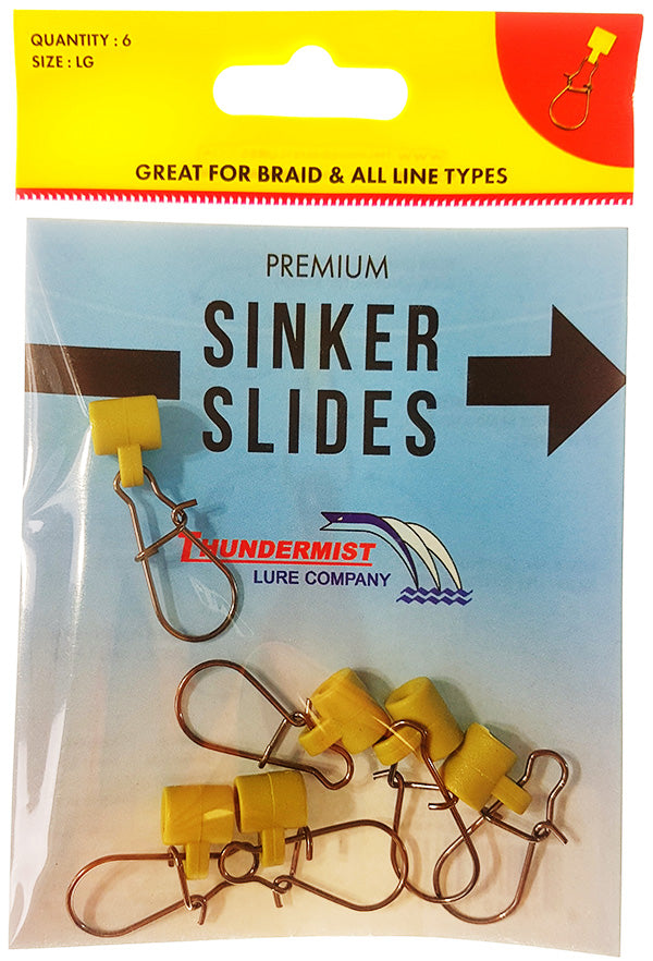 Sea Striker Braid-Friendly Sinker Slides