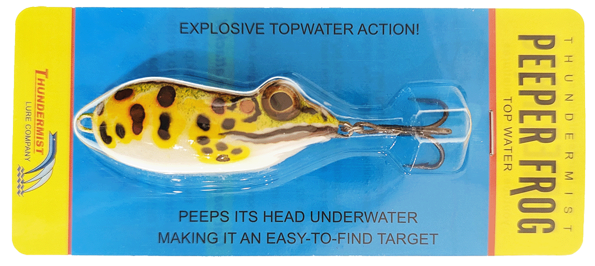 New Smasher PRO Topwater Frog Prototype Lures (Mouse)
