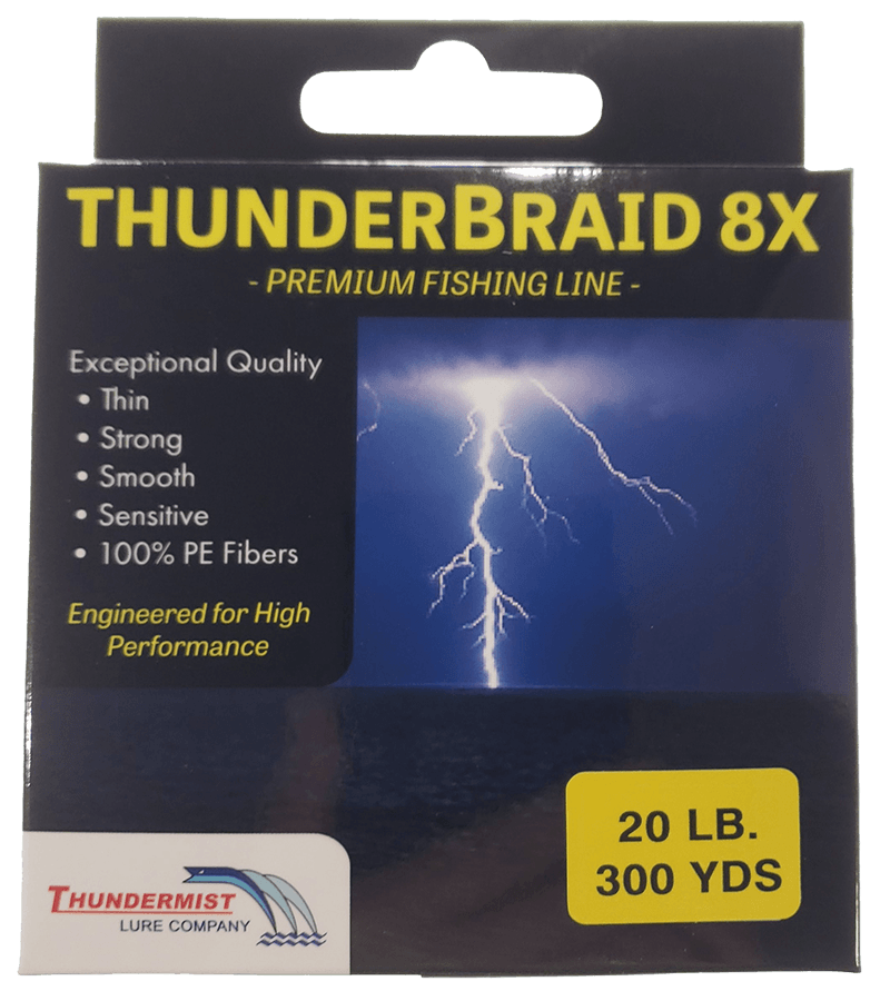 THUNDERBRAID 8X – Thundermist Lure Company