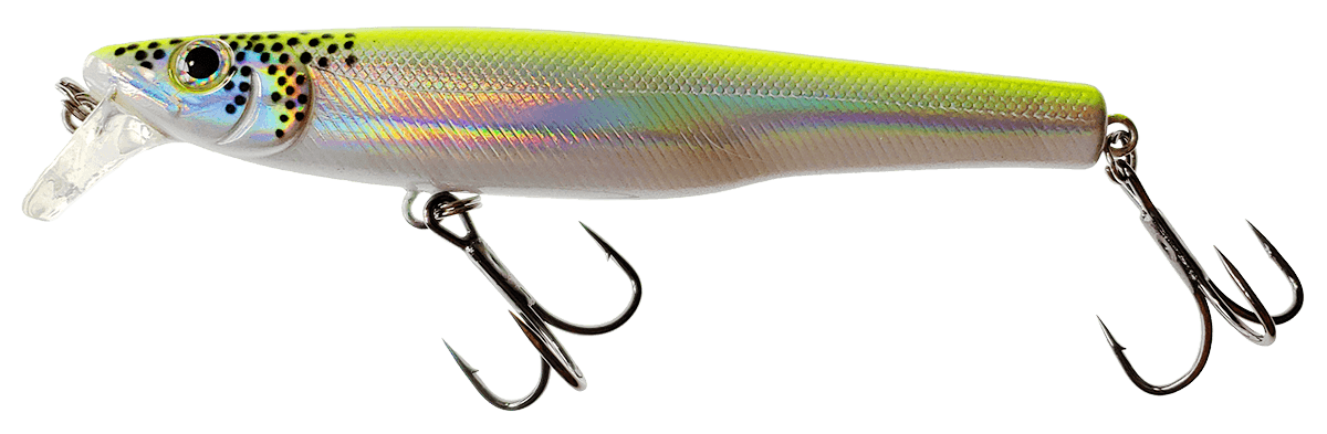 Rapala that lost a hook on king salmon and straightened out one